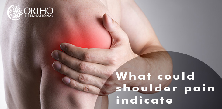 What could shoulder pain indicate?